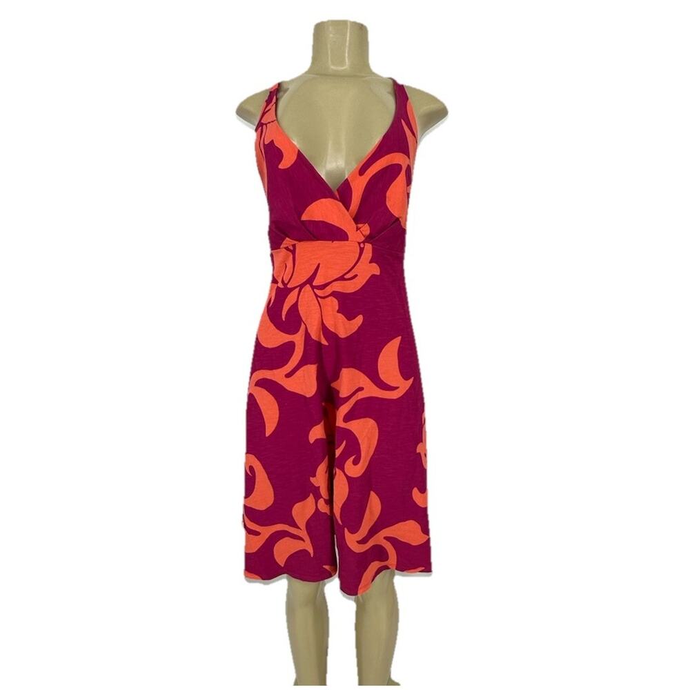 Patagonia Small Women’s Amber Dawn Floral Sundress Dress V-neck 59085 AB2